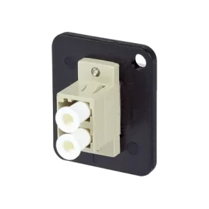 Fibre Systems | LC Multimode DX, OM1, Beige Fibre Optic Adapter Fibre Systems | LC Multimode DX, OM1, Beige Fibre Optic Adapter
