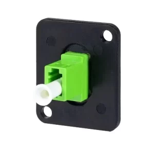 Fibre Systems | LC/APC Singlemode Simplex Green Fibre Optic Adapter