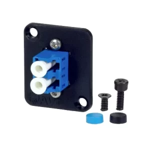 Fibre Systems | LC Singlemode Duplex Blue Fibre Optic Adapter