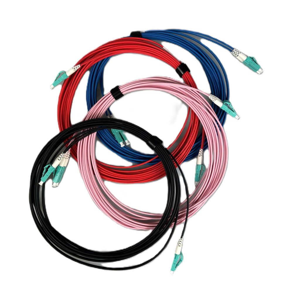 Patch Cord LC-LC Duplex Multimode OM4 LSZH 05m - Low Loss