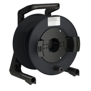 Schill GT235 Series Cable Reel With Coiling Flange Small Black