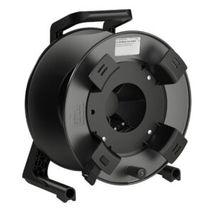 Schill GT310 Series Cable Reel With Coiling Flange Small Black