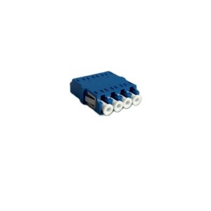 Adapter,LC Quad, SM Unibody, Blue
