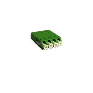 Adapter,LC Quad, SM Unibody, Green