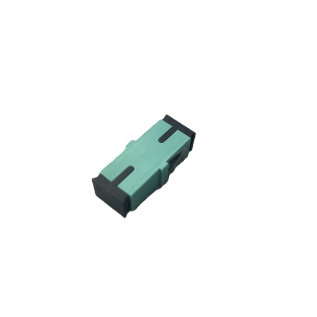 Adapter,SC Simplex, MM Unibody, Aqua