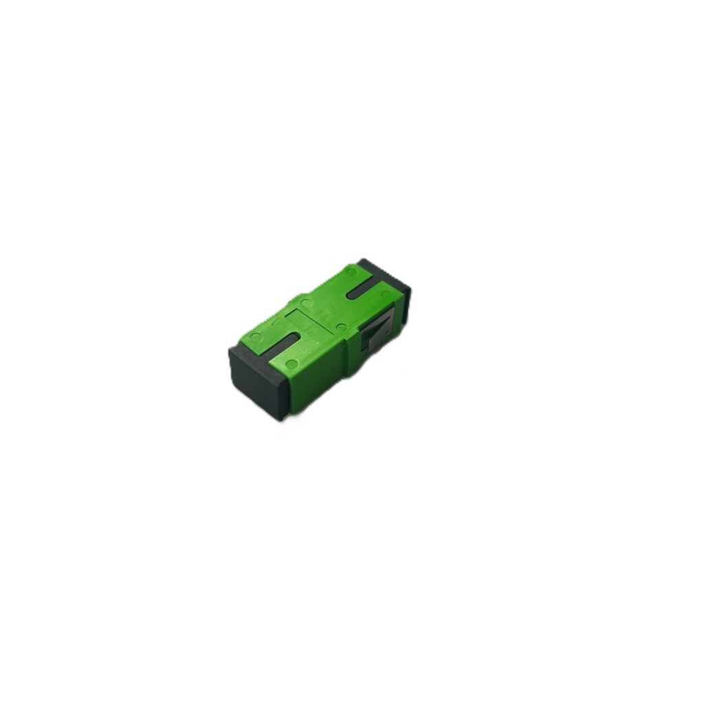 Adapter,SC Simplex, SM Unibody, Green