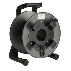 Schill GT380 Series Cable Reel With Coiling Flange Medium Black