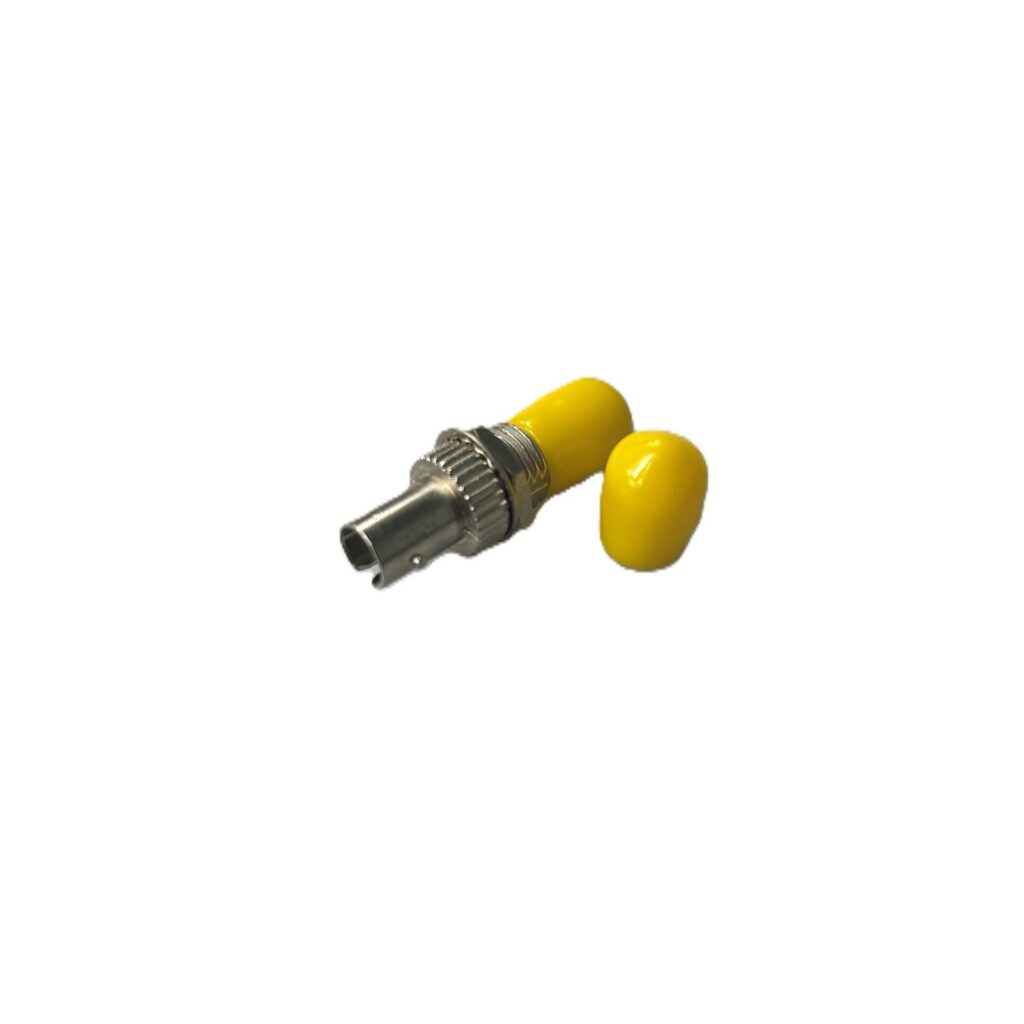 Adapter,ST Simplex, SM Metal, Yellow Cap