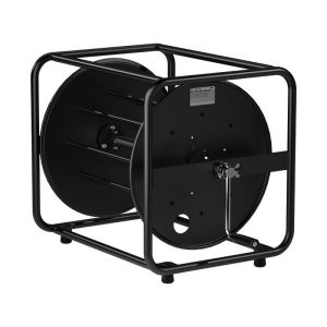 Schill SK4701 Series Cable Reel + Stand With Coiling Flange Large Black