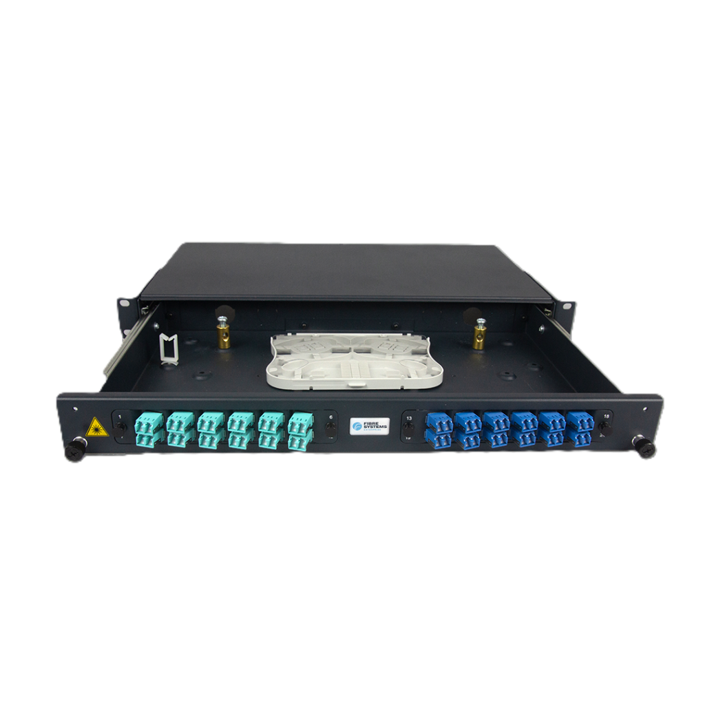 1RU Rackmount Sliding SC - Splice Configuration