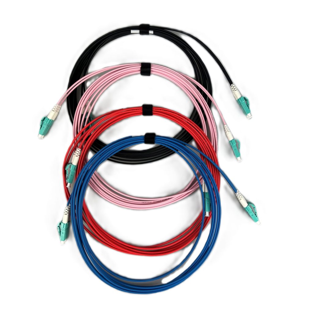 Patch Cord LC-LC Duplex Multimode OM4 LSZH 03m - Low Loss