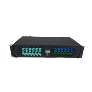 Fibre Systems | 2RU Rackmount Sliding SC – Patch Configuration