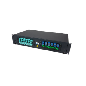 Fibre Systems | 2RU Rackmount Sliding SC – Patch Configuration