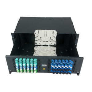Fibre Systems | 3RU Rackmount Sliding SC – Patch Configuration