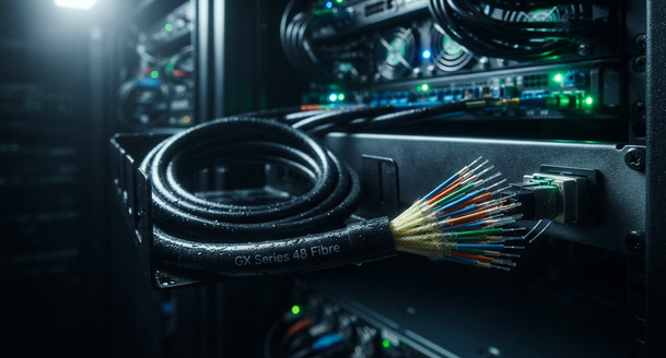 Fibre Systems | GX Series 72 Fibre Cable High Density Indoor Optical Routing for Enterprise Data Centers, Switch Now! Fibre Systems | GX Series 72 Fibre Cable High Density Indoor Optical Routing for Enterprise Data Centers, Switch Now!