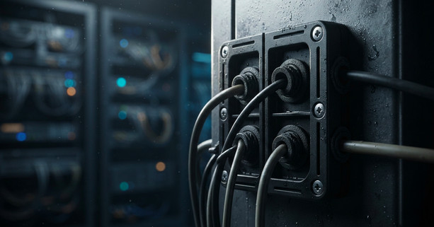 Fibre Systems | Modular Bulkhead Split Plate: End the Frustration of Complex Panel Modifications and Seal Your Cabinets Instantly!