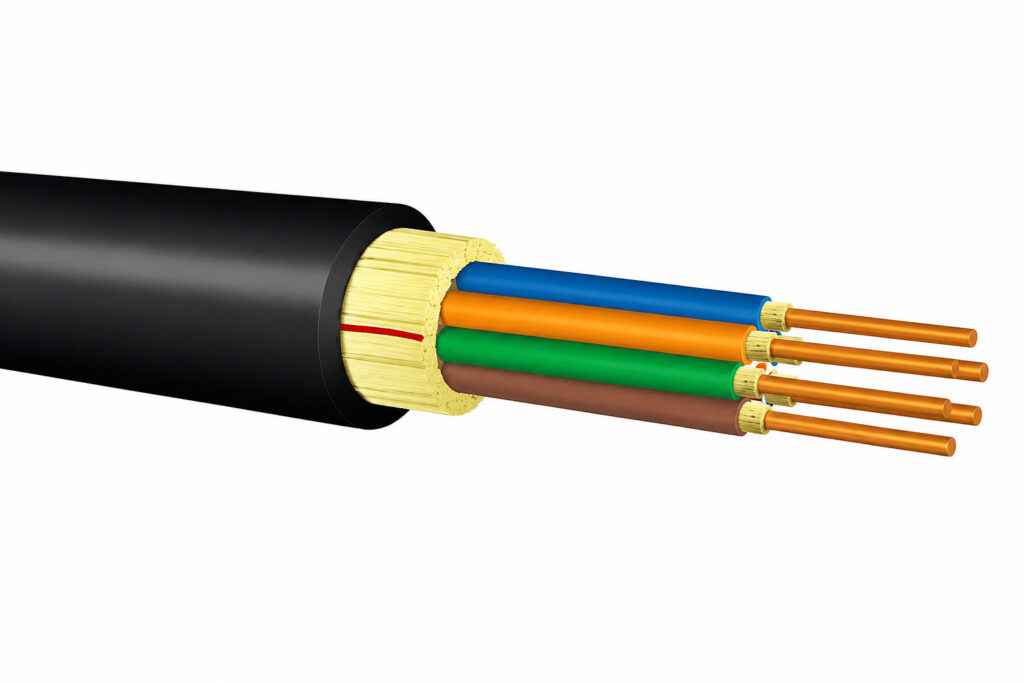 rugged fibre optic cable